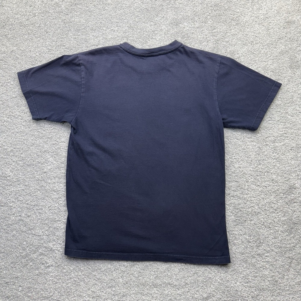 North Carolina Tar Heels Basketball T Shirt Mens M UNC Rameses Colosseum Navy - Picture 2 of 6